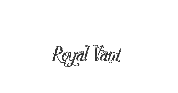 Royal Vanity font thumb